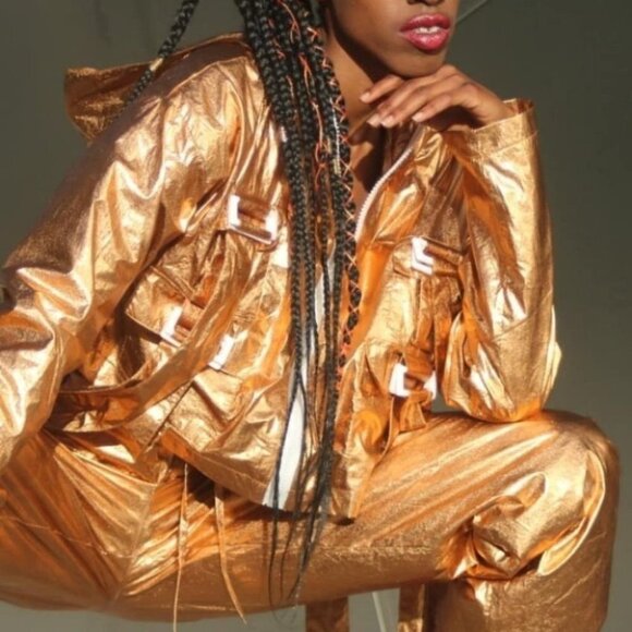 METALLIC FOIL JACKET - Picture 7 of 7